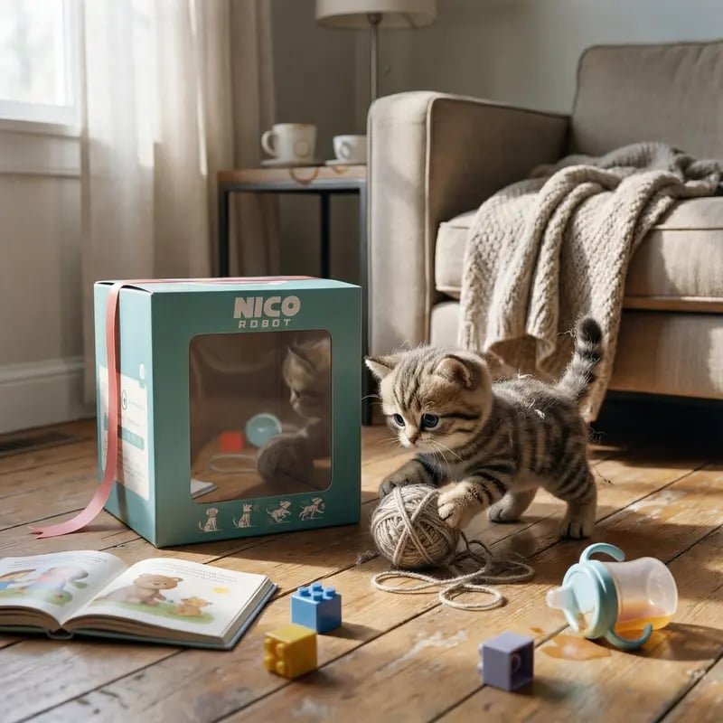 Interactive Robot Kitten